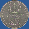 1 крона Швеции 1973 года